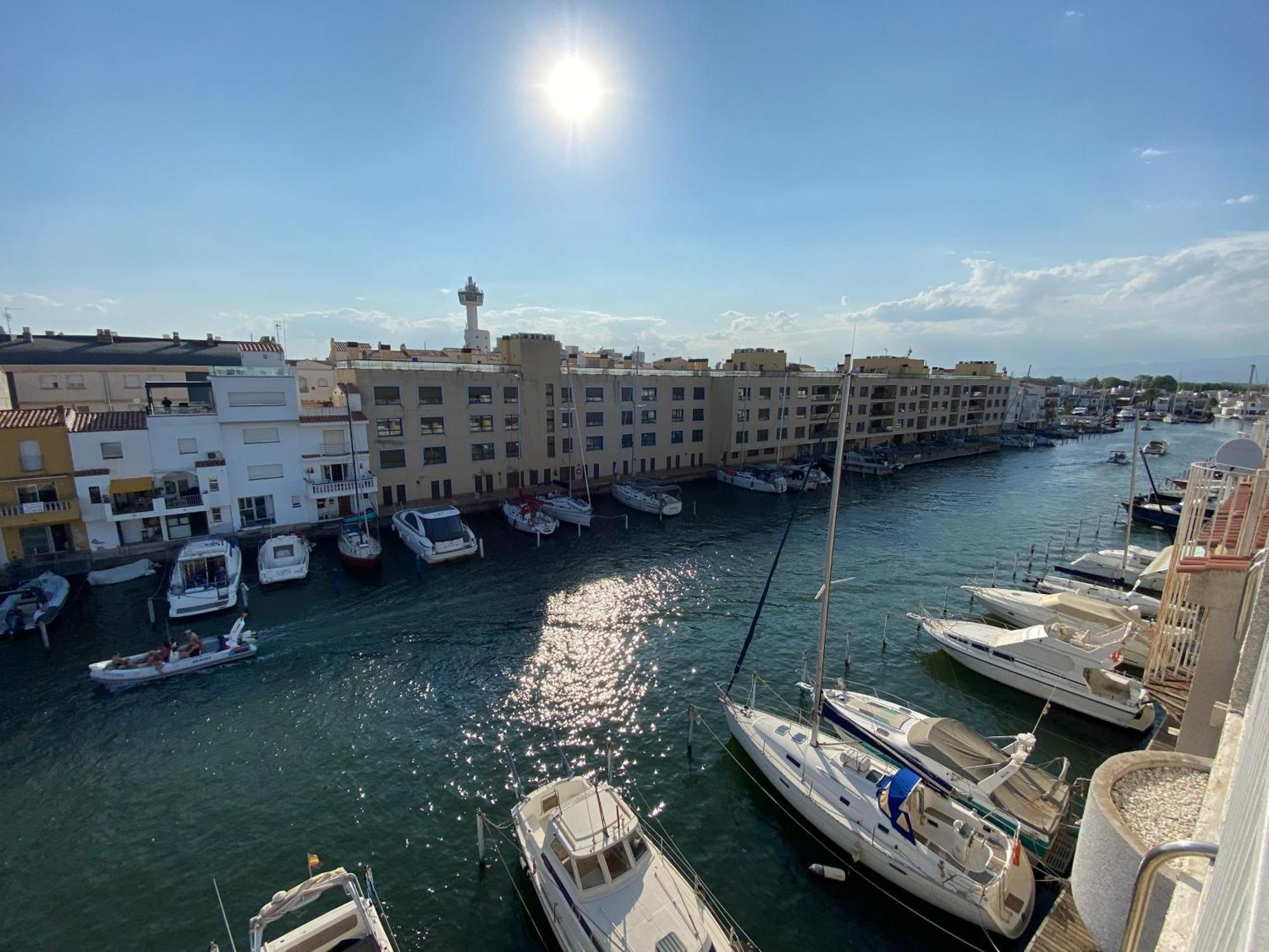 Port Royal B1 3-2 - Apartamento Con Piscina Privada - Vistas - Wifi - Cerca Playa Empuriabrava Exteriör bild